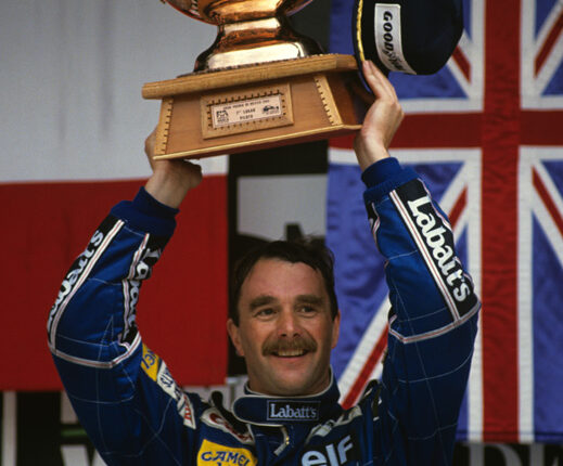Nigel Mansell CBE, president of UK Youth.