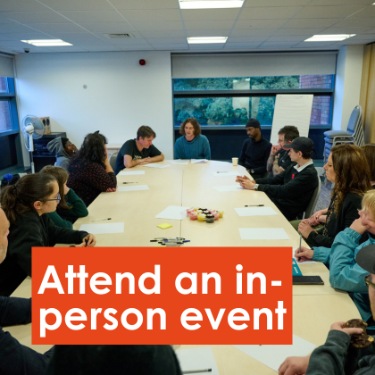 Attend in-person events this autumn