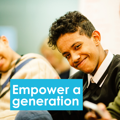 Empower a generation with Philanthropic partnerships